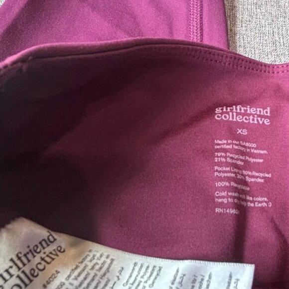 Compression Pocket Leggings for Women, High Rise Waist Pants Yoga Workout, XS - Picture 4 of 8